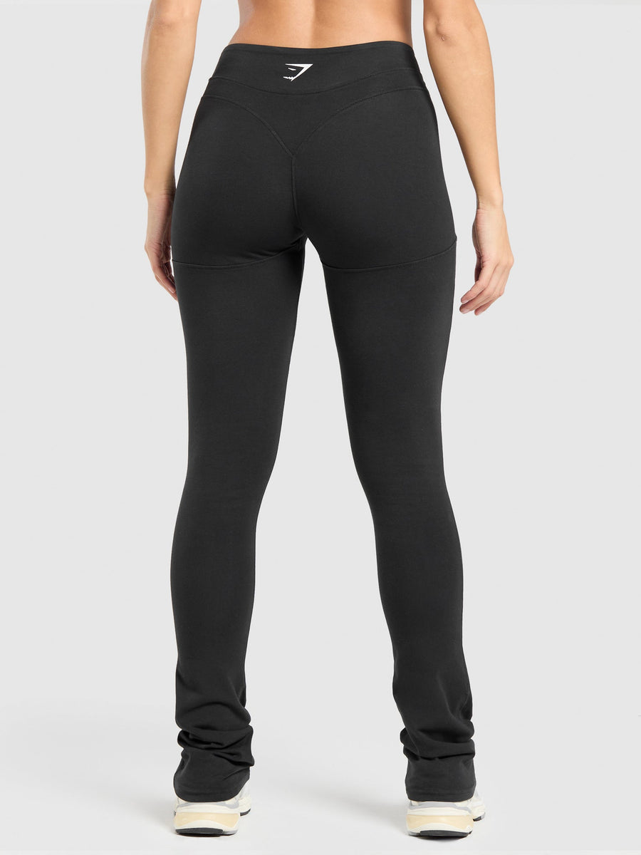 Gymshark Heavyweight Washed Leggings — Black/Wash — 2