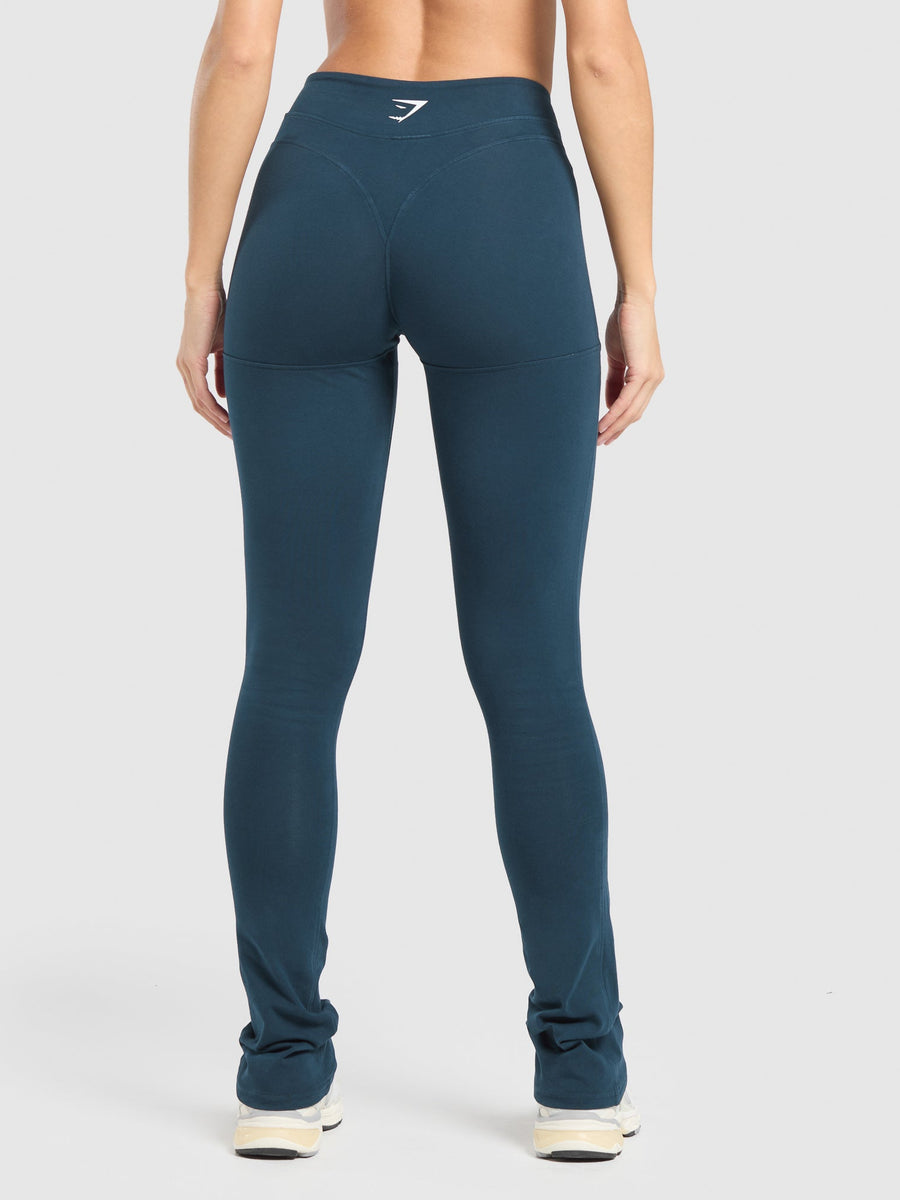 Gymshark Heavyweight Washed Leggings — Heavy Blue/Wash — 2