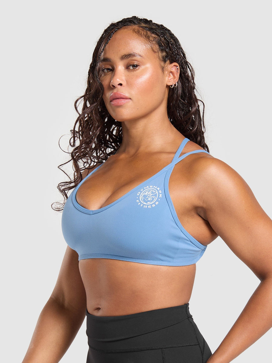 Gymshark Legacy Bra — Classic Blue — 3