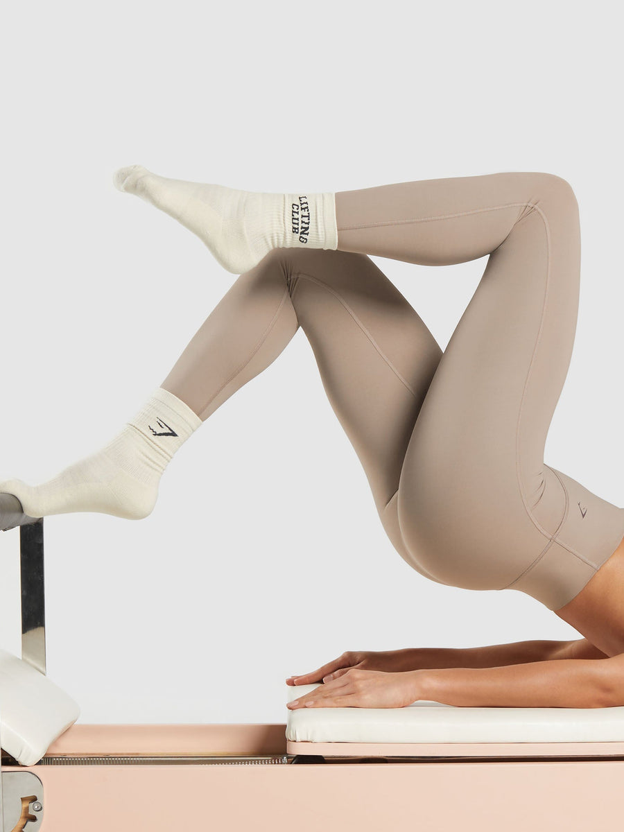 Gymshark Elevate Leggings 2.0 — Lifestyle Brown — 6
