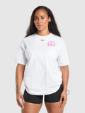 Gymshark Heavy Duty Oversized T-Shirt — White — 2