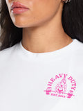 Gymshark Heavy Duty Oversized T-Shirt — White — 6