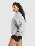 Gymshark Lifting Club Oversized Sweatshirt — Light Grey Core Marl — 3