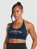 Gymshark Lifting Club Retro Bra — Navy — 1