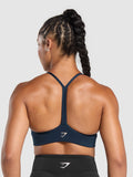 Gymshark Lifting Club Retro Bra — Navy — 2