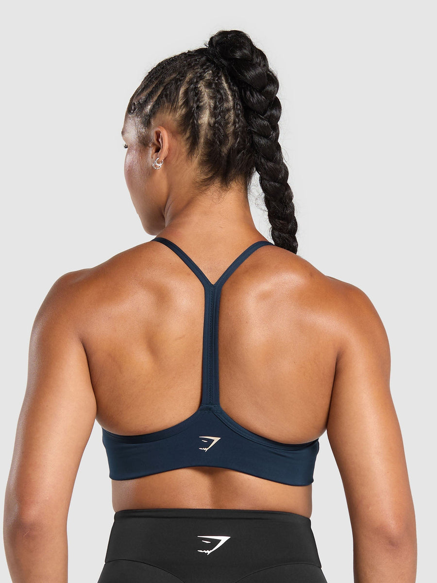 Gymshark Lifting Club Retro Bra — Navy — 2