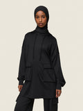 Gymshark x Leana Deeb Oversized Hoodie — Black — 1