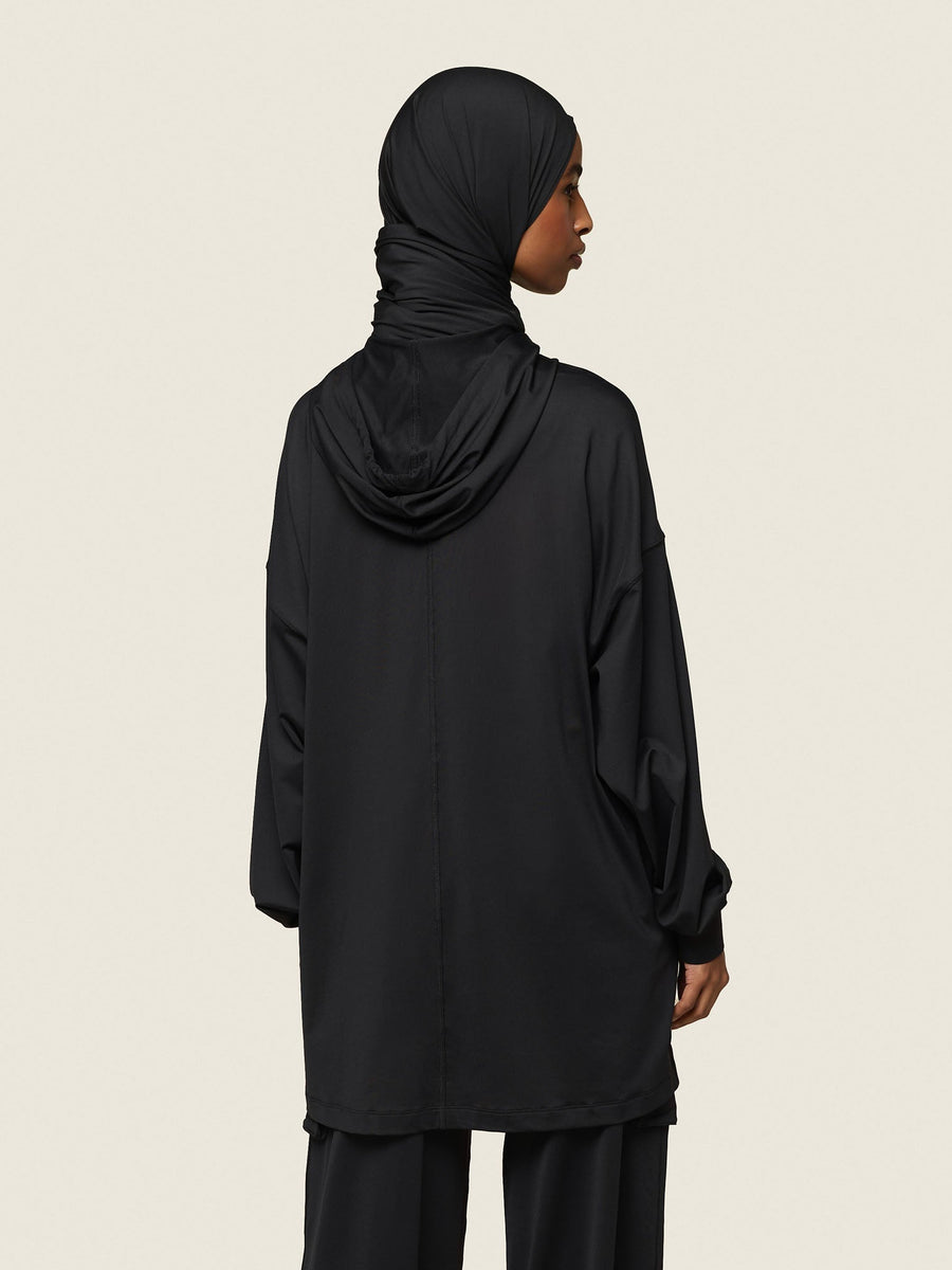Gymshark x Leana Deeb Oversized Hoodie — Black — 3