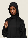 Gymshark x Leana Deeb Oversized Hoodie — Black — 7