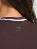 Gymshark Contrast Seamless T-Shirt — Heritage Brown — 5