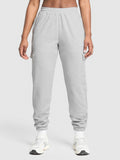 Gymshark Fleece Cargo Joggers — Light Grey Core Marl — 1