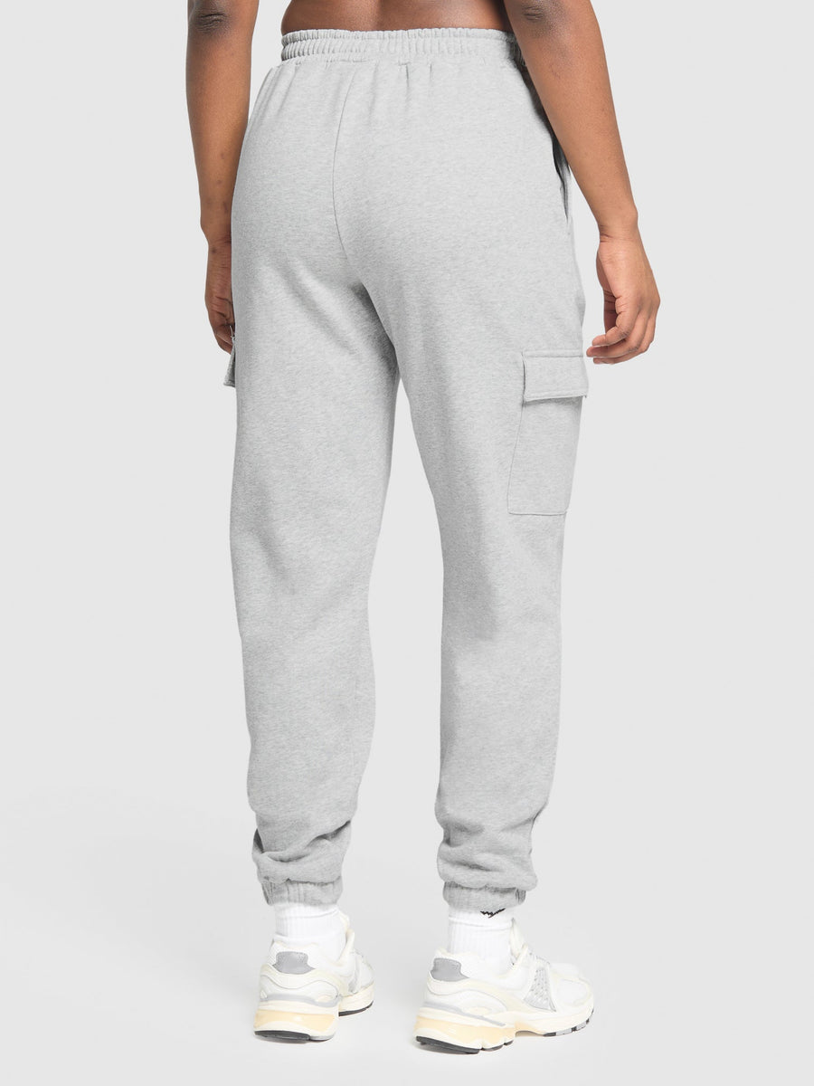 Gymshark Fleece Cargo Joggers — Light Grey Core Marl — 2
