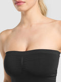 Gymshark Everyday Seamless Midi Tube Top — Black — 5