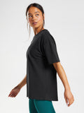 Gymshark Fraction Oversized T-Shirt — Black/White — 3