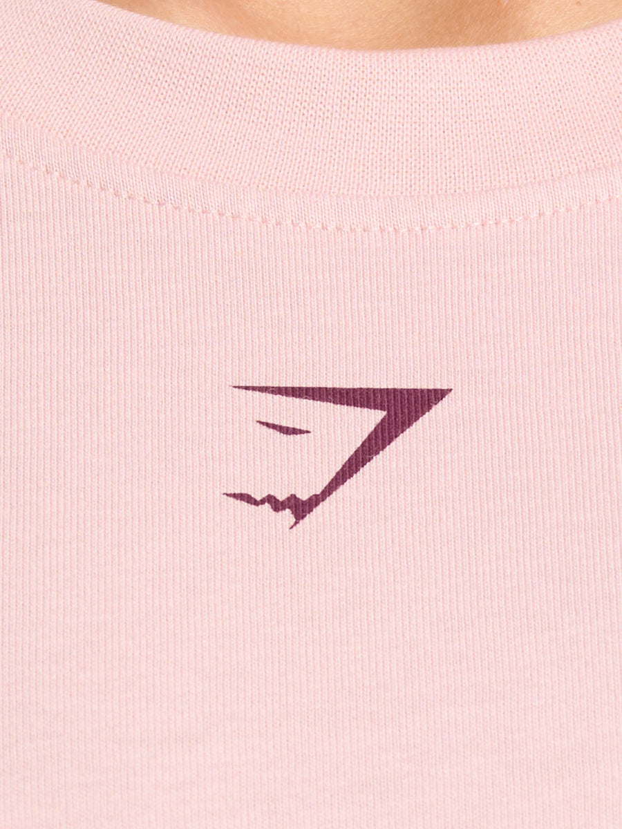 Gymshark EST 2012 Graphic T-Shirt — Lift Pink — 6
