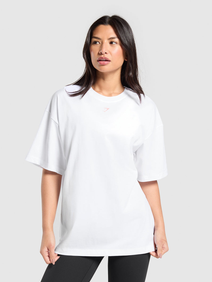 Gymshark EST 2012 Graphic T-Shirt — White — 2