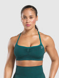 Gymshark Lift Seamless Sports Bra — Functional Teal/Black Marl — 1