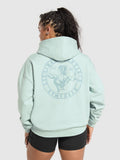Gymshark Back Gains Graphic Hoodie — Morning Blue — 1