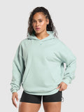 Gymshark Back Gains Graphic Hoodie — Morning Blue — 2