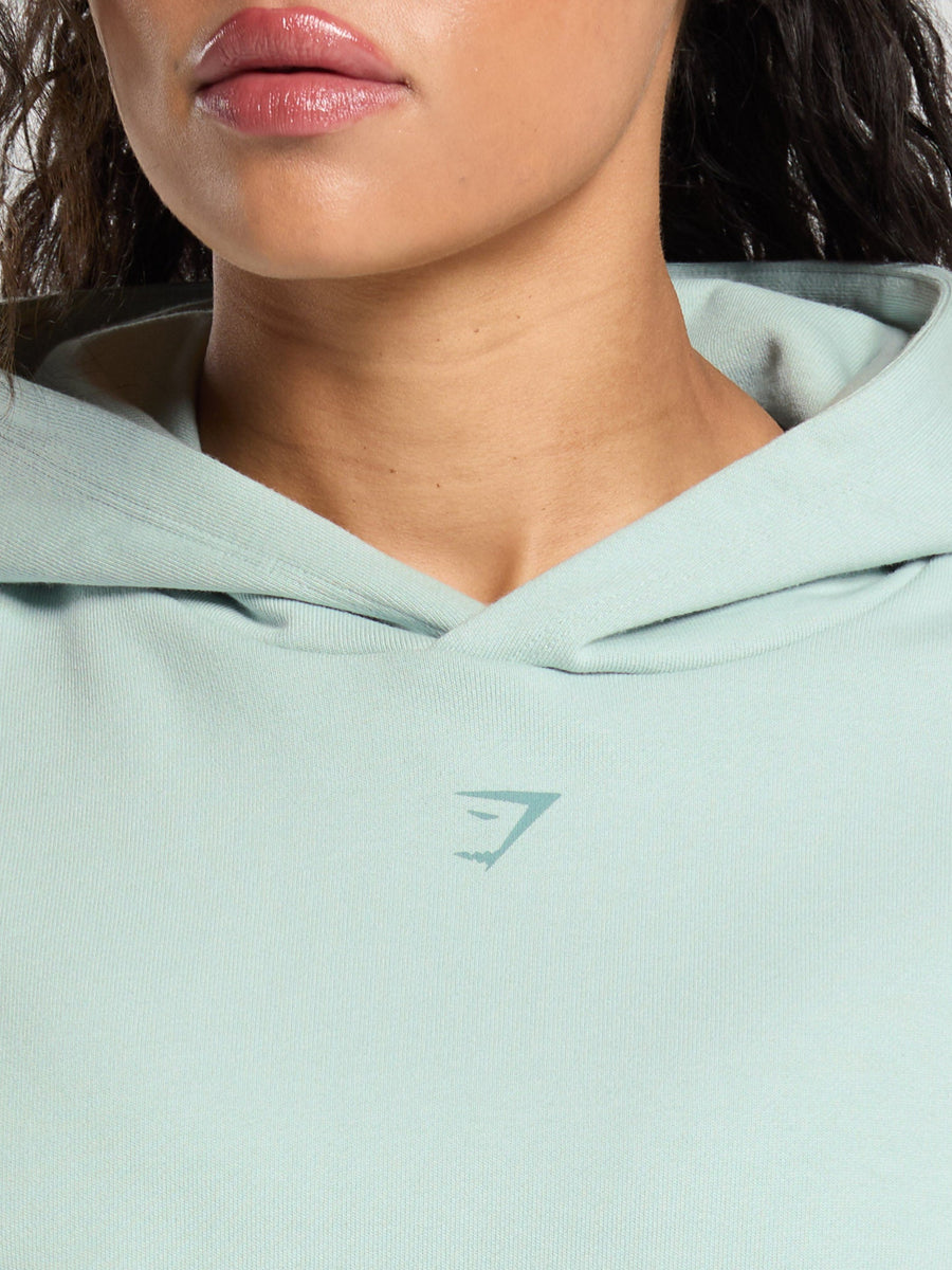 Gymshark Back Gains Graphic Hoodie — Morning Blue — 5