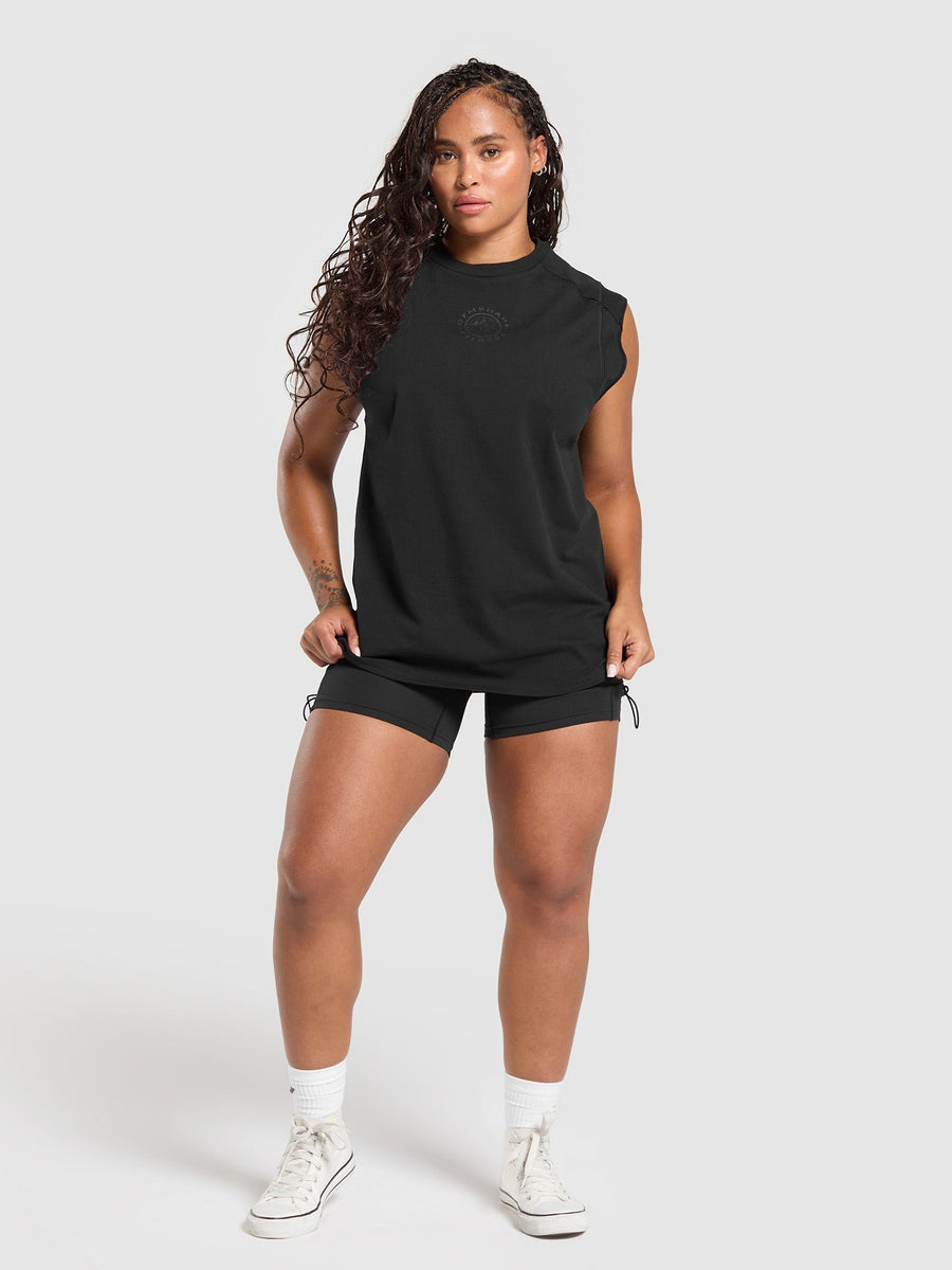Gymshark Legacy Logo Tank — Black — 4