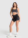 Gymshark Adapt Camo Racer Back Sports Bra — Asphalt Grey/Black — 4