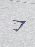 Gymshark EST 2012 Graphic Baby T-Shirt — Light Grey Core Marl — 6