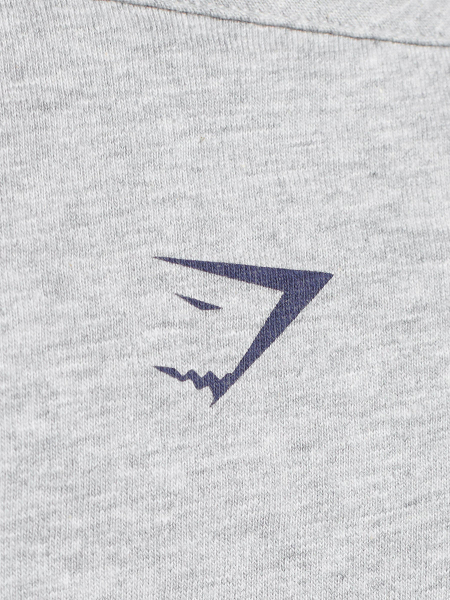 Gymshark EST 2012 Graphic Baby T-Shirt — Light Grey Core Marl — 6