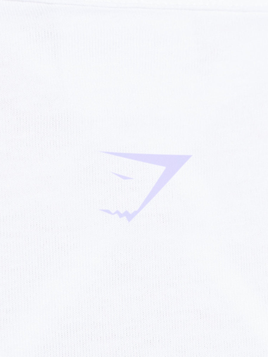 Gymshark EST 2012 Graphic Baby T-Shirt — White — 4