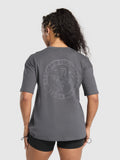 Gymshark Back Gains Graphic Oversized Tee — Graphite Grey — 1