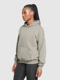 Gymshark 66 Washed Graphic Oversized Hoodie — Linen Brown/Wash — 3