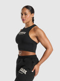 Gymshark Lifting Essentials Graphic Tank — Black — 3