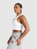 Gymshark Lifting Essentials Graphic Tank — White — 2