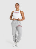 Gymshark Lifting Essentials Graphic Tank — White — 7