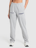 Gymshark EST 2012 Graphic Straight Leg Joggers — Light Grey Core Marl — 2