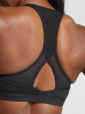 Gymshark Crossover Sports Bra — Black — 5