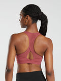 Gymshark Crossover Sports Bra — Soft Berry — 2