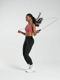 Gymshark Crossover Sports Bra — Soft Berry — 4