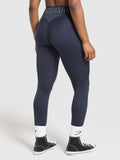 Gymshark Wordmark Graphic Leggings — Heavy Blue — 2