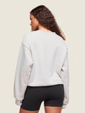 Gymshark Phys Ed Crew Neck Sweatshirt — Light Grey Core Marl — 2