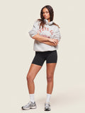 Gymshark Phys Ed Crew Neck Sweatshirt — Light Grey Core Marl — 4