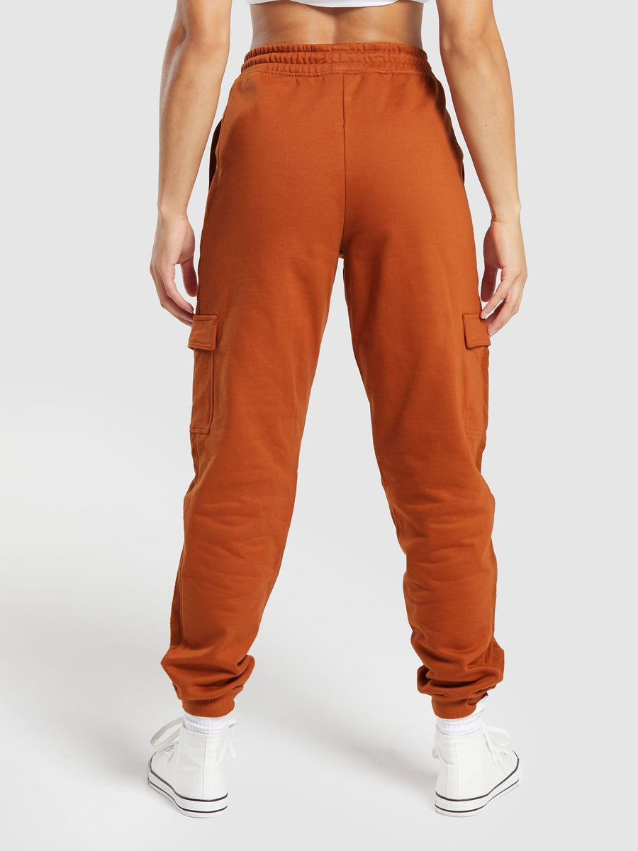 Gymshark Legacy Joggers — Nutmeg Orange — 2