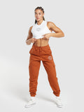 Gymshark Legacy Joggers — Nutmeg Orange — 4