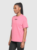 Gymshark Block Oversized T-Shirt — Sunset Pink — 3