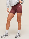 Gymshark Everyday Seamless Shorts — Burgundy Brown — 1