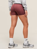 Gymshark Everyday Seamless Shorts — Burgundy Brown — 2