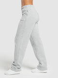 Gymshark Lifting Straight Leg Joggers — Light Grey Core Marl — 3