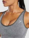 Gymshark LIFT SEAMLESS BODYSUIT — Brushed Grey/White Marl — 5