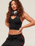 Gymshark Everyday Seamless Crop Tank — Black — 3