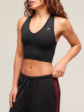 Gymshark Everyday Seamless Crop Tank — Black — 5